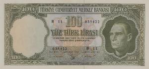 Gallery image for Turkey p176a: 100 Lira