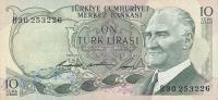 Gallery image for Turkey p180: 10 Lira