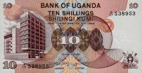 p11b from Uganda: 10 Shillings from 1979