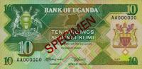 p28s from Uganda: 10 Shillings from 1987