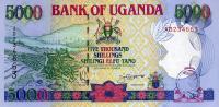 Gallery image for Uganda p37a: 5000 Shillings