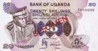 Gallery image for Uganda p7s: 20 Shillings