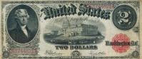 Gallery image for United States p188: 2 Dollars from 1917