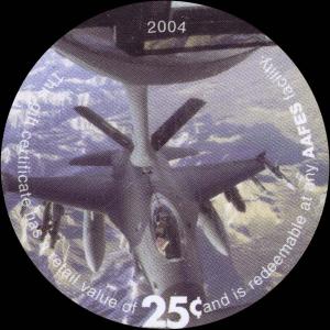 pM256 from United States: 25 Cents from 2004 pM256 from United States: 25 Cents from 2004