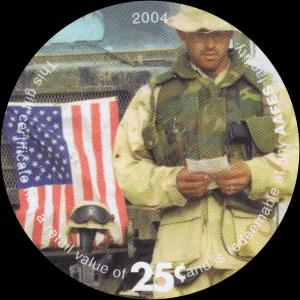 pM258 from United States: 25 Cents from 2004 pM258 from United States: 25 Cents from 2004
