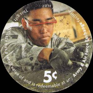 pM563 from United States: 5 Cents from 2011 pM563 from United States: 5 Cents from 2011