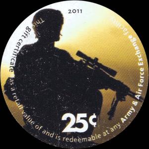 pM580a from United States: 25 Cents from 2011 pM580a from United States: 25 Cents from 2011
