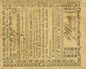 pS1618 from United States: 2 Dollars from 1776 pS1618 from United States: 2 Dollars from 1776
