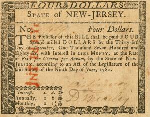 pS1830 from United States: 4 Dollars from 1780 pS1830 from United States: 4 Dollars from 1780