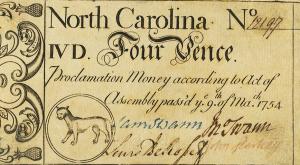 pS2147b from United States: 4 Pence from 1754 pS2147b from United States: 4 Pence from 1754