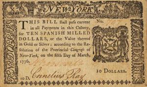 pS3568 from United States: 10 Dollars from 1777 pS3568 from United States: 10 Dollars from 1777