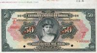 Gallery image for Brazil p105s: 50 Mil Reis