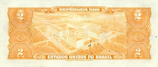 Back of Brazil p133a: 2 Cruzeiros from 1944