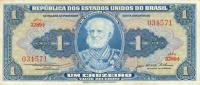 Gallery image for Brazil p150c: 1 Cruzeiro