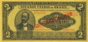 p16s from Brazil: 2 Mil Reis from 1921