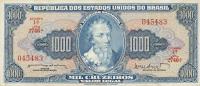 Gallery image for Brazil p173b: 1000 Cruzeiros from 1962