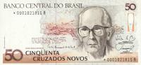 p219r from Brazil: 50 Cruzados Novos from 1989