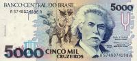 Gallery image for Brazil p232c: 5000 Cruzeiros from 1993