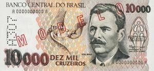 p233s from Brazil: 10000 Cruzeiros from 1991