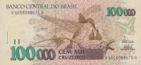 Gallery image for Brazil p235d: 100000 Cruzeiros from 1993