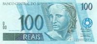 p247c from Brazil: 100 Reais from 1994