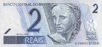 Gallery image for Brazil p249b: 2 Reais from 2001