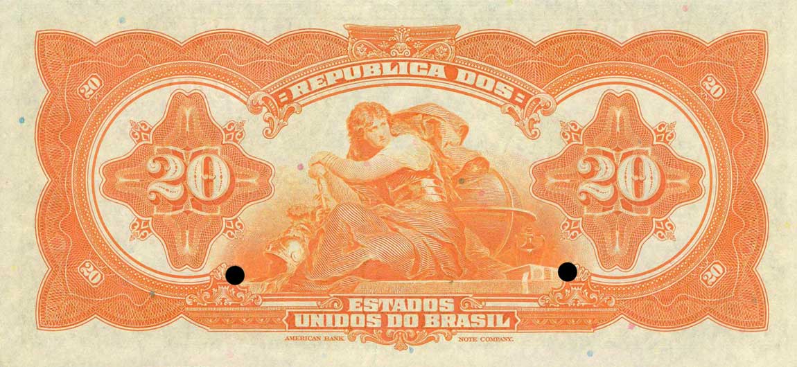 Back of Brazil p48s1: 20 Mil Reis from 1931