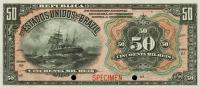 p53s from Brazil: 50 Mil Reis from 1908