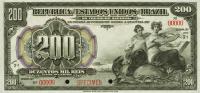 Gallery image for Brazil p77s: 200 Mil Reis