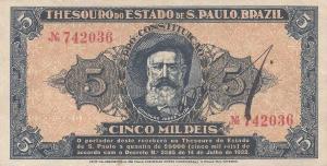 Gallery image for Brazil pS861b: 5 Mil Reis