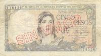 Gallery image for Uruguay p18s: 5 Pesos