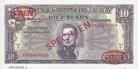 Gallery image for Uruguay p37s: 10 Pesos
