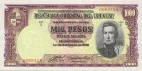 Gallery image for Uruguay p41c: 1000 Pesos