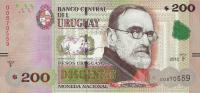 Gallery image for Uruguay p96: 200 Pesos Uruguayos