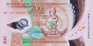 p12 from Vanuatu: 200 Vatu from 2014