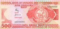 p2a from Vanuatu: 500 Vatu from 1982