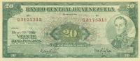 Gallery image for Venezuela p43e: 20 Bolivares from 1966