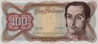 p55a from Venezuela: 100 Bolivares from 1972