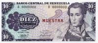 p60s from Venezuela: 10 Bolivares from 1981