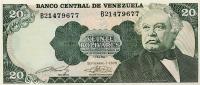 Gallery image for Venezuela p63b: 20 Bolivares