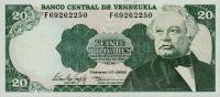 Gallery image for Venezuela p63f: 20 Bolivares from 1998