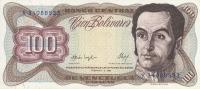 p66a from Venezuela: 100 Bolivares from 1987