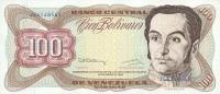 Gallery image for Venezuela p66d: 100 Bolivares from 1992