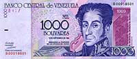 p79a from Venezuela: 1000 Bolivares from 1998