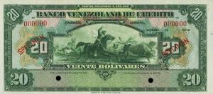 Gallery image for Venezuela pS242s: 20 Bolivares