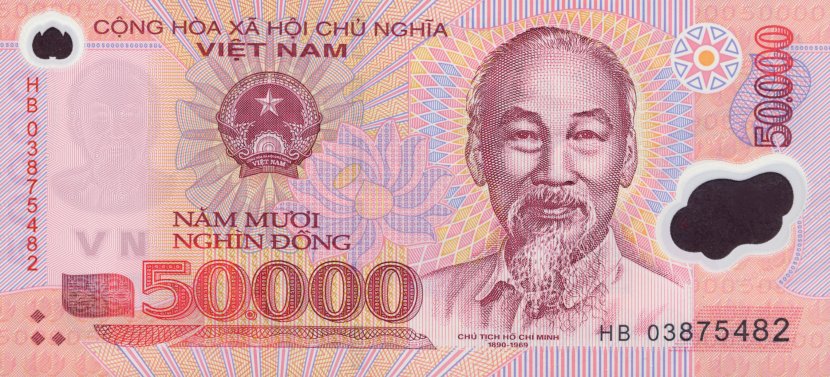 Front of Vietnam p121a: 50000 Dong from 2003