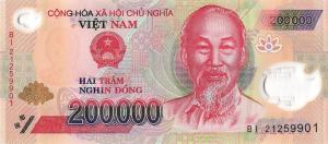 p123l from Vietnam: 200000 Dong from 2021 p123l from Vietnam: 200000 Dong from 2021