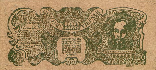 Front of Vietnam p29: 100 Dong from 1949