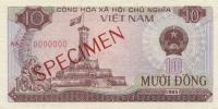 p93s from Vietnam: 10 Dong from 1985