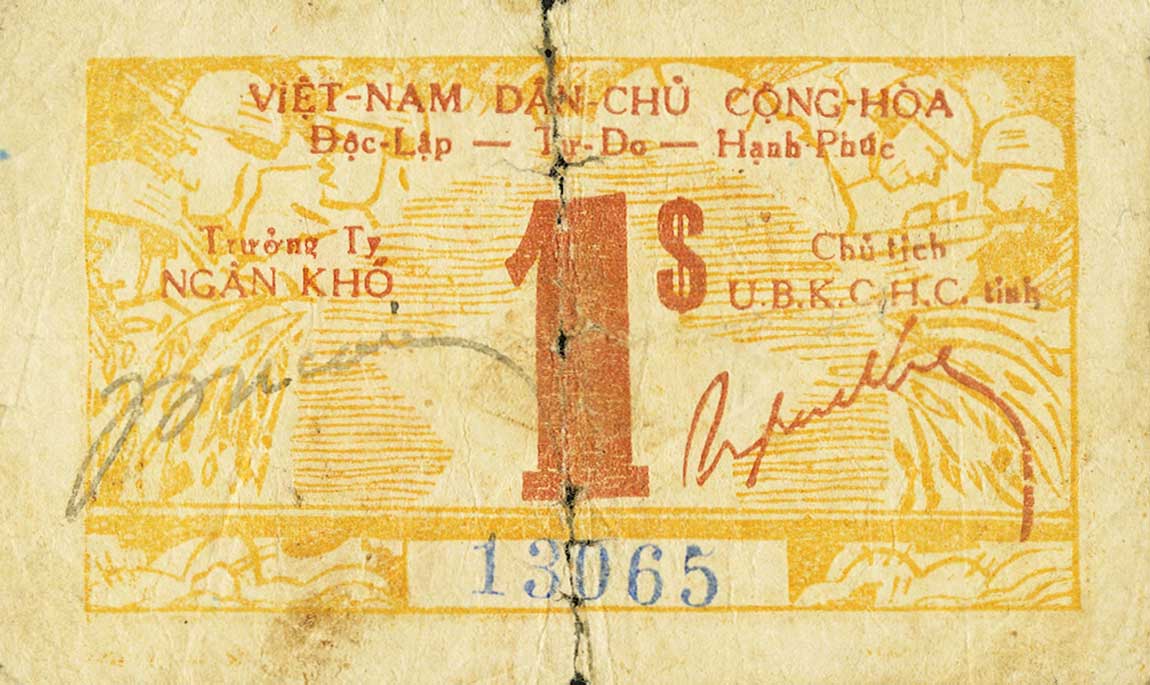 Front of Vietnam pR4b: 1 Dong from 1949